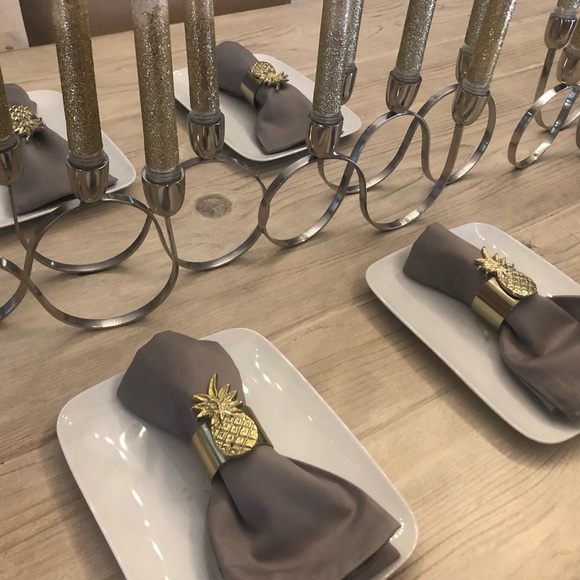 Pineapple napkin rings - Picture 7 of 8